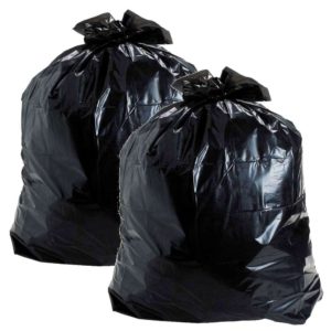 Saco de lixo preto