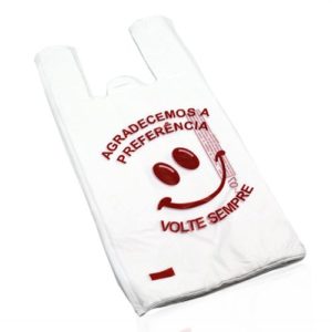 Sacola Branca Volte Sempre
